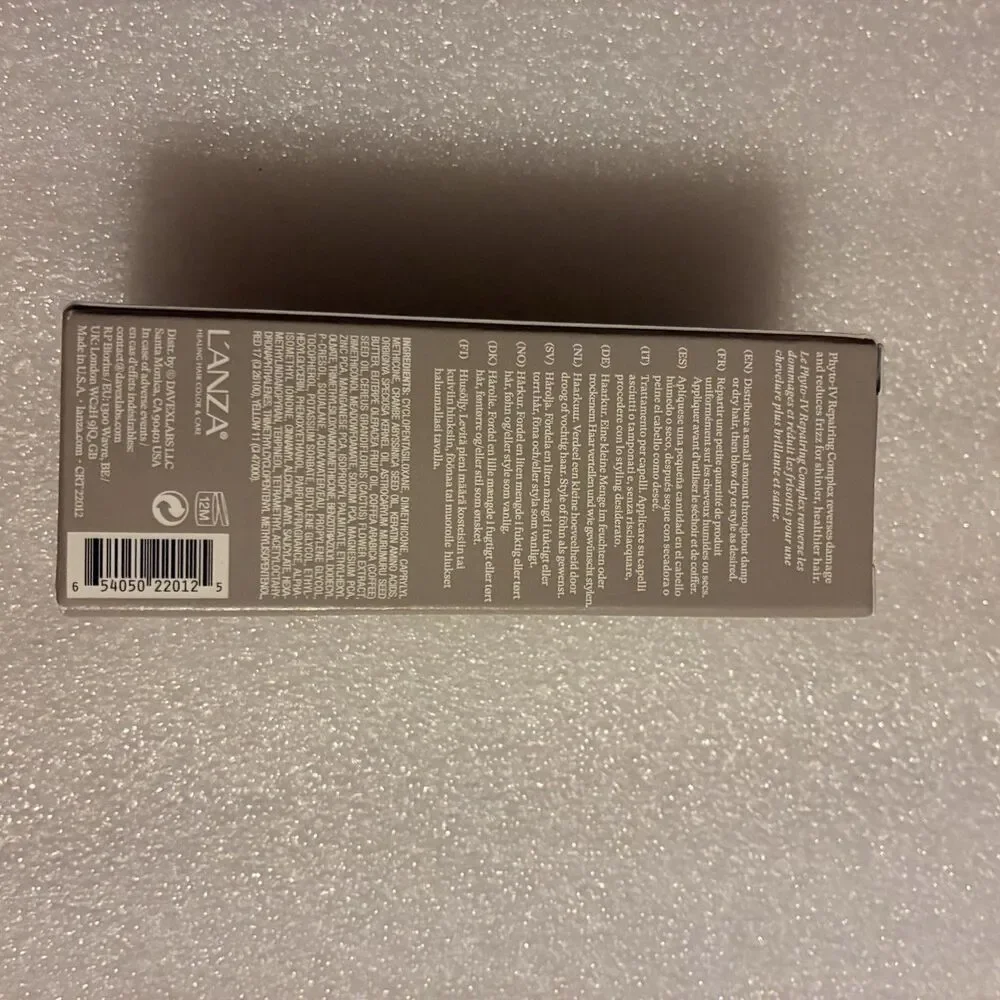 Lanza Keratin Healing Oil Hair Treatment. New In Box. 1.7 Fl. Ounces, 50 ML